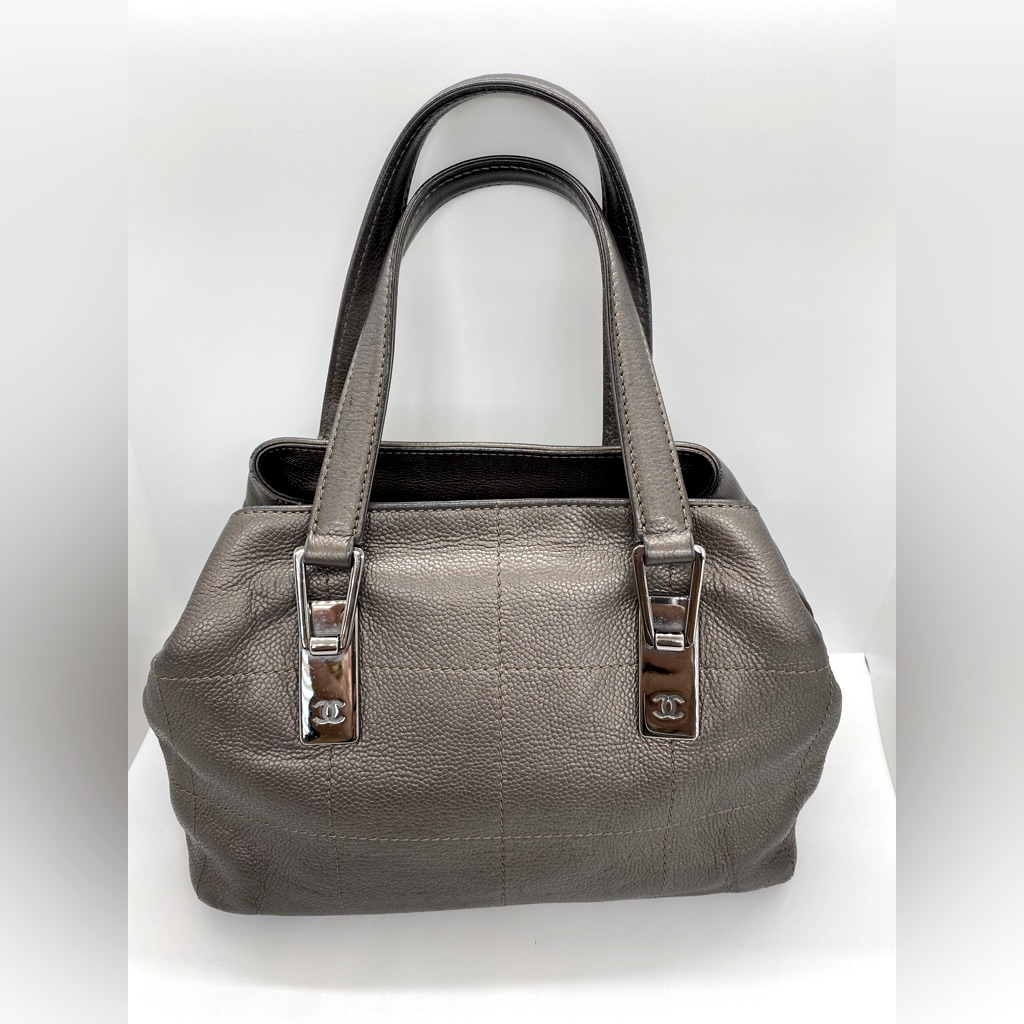 Authentic Chanel Rare Metallic Handbag